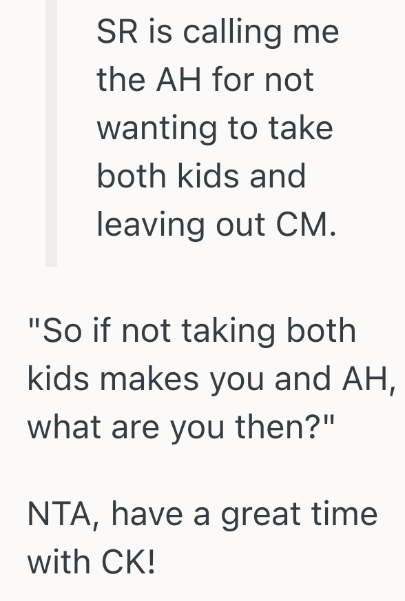 Screenshot 2025 09 12 at 5.52.51 PM Aunt Wants To Take Her Nephew To An Amusement Park Since He Often Gets Left Out, But The Boys Mom Thinks Her Other Son Should Get To Go Too