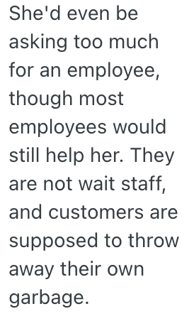 Screenshot 2025 09 12 at 7.33.59 PM A McDonalds Customer Was Asked To Clean Up Trash By Another Diner, But They Told Her She Was Way Off And Didnt Work There