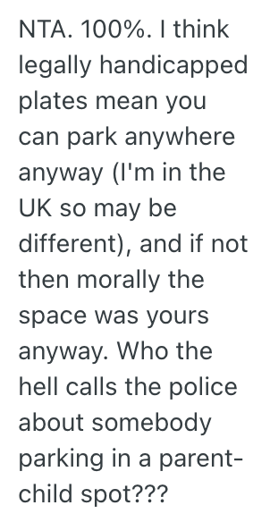 Screenshot 2025 09 12 at 7.46.18 AM A Disabled Person Parked In An Expectant Mothers Spot At A Grocery Store And A Pregnant Woman Yelled At Her