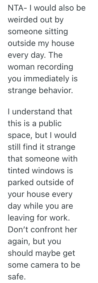 Screenshot 2025 09 12 at 7.58.50 AM A Strange Woman Kept Sitting In Her Parked Car In Front Of Her House, So She Decided To Ask What Was Going On