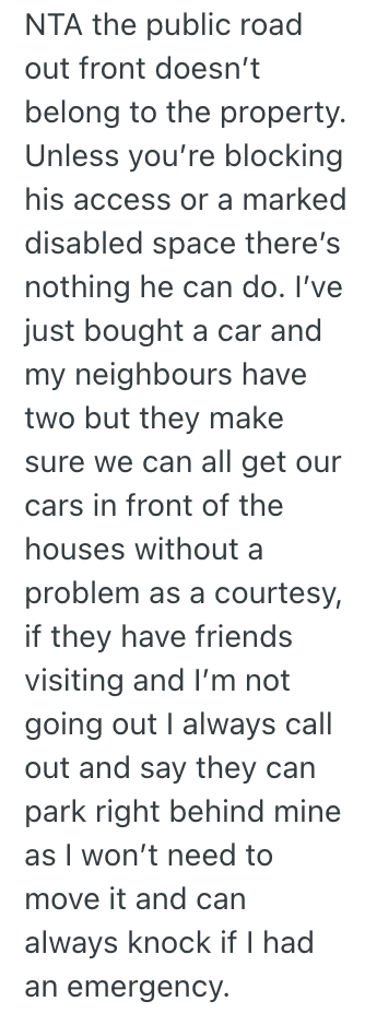 Screenshot 2025 09 12 at 8.28.05 AM Neighbor Told Them To Move Their Car From The Front Of His House, But They Said Theyd Move It When They Were Ready