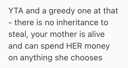 Screenshot 2025 09 13 at 1.42.54 PM Older Brother Found Out That His Young Brother Plans To Use His Inheritance For Renovating His House, So Now It Feels Like Hes Stealing From Him