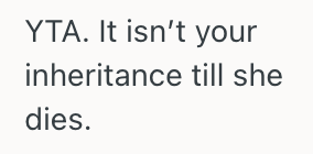 Screenshot 2025 09 13 at 1.44.51 PM Older Brother Found Out That His Young Brother Plans To Use His Inheritance For Renovating His House, So Now It Feels Like Hes Stealing From Him