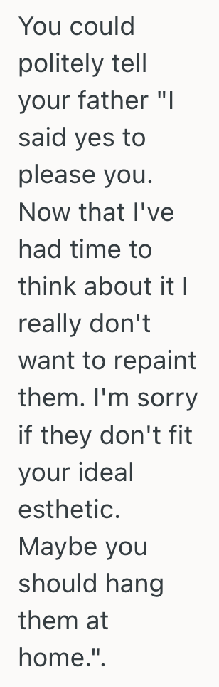 Screenshot 2025 09 14 at 10.30.37 PM Father Requests Daughter Remake Handmade Paintings So They All Match, But She Secretly Doesnt Want To Put Forth The Effort