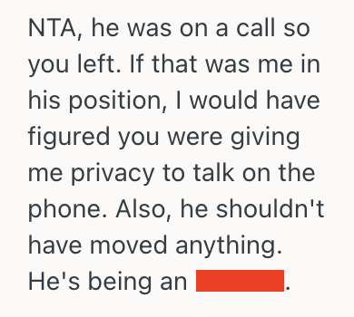 Screenshot 2025 09 14 at 12.24.16 PM Employee Enjoys The Quiet When Its Break Time, So When Another Coworker Entered The Room And Started Talking On The Phone, He Moved