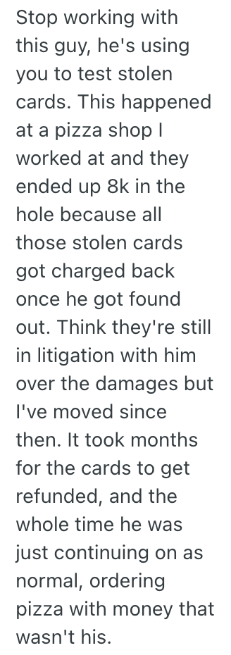 Screenshot 2025 09 14 at 7.28.26 AM Customer Had To Pay For A Large Order With Multiple Credit Cards, But The Auto Parts Store Employee Was Patient With Him
