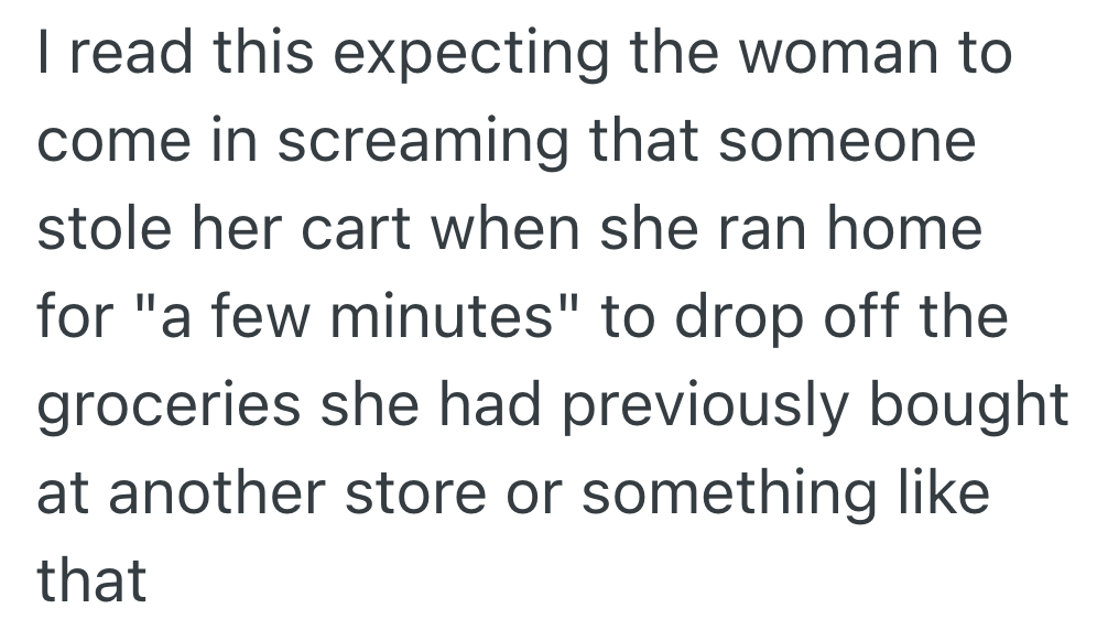 Screenshot 2025 09 14 at 8.44.24 PM Supermarket Clerk Finds A Full Cart Abandoned In The Parking Lot, And She Is Surprised By How The Customer Reacted When She Returned To The Store