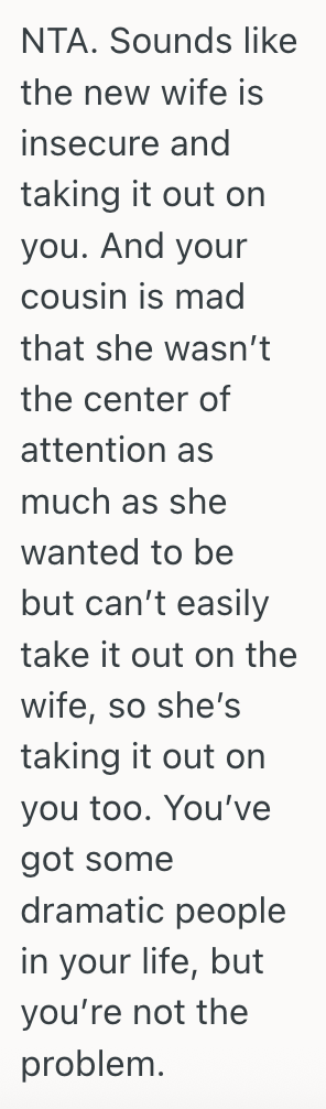 Screenshot 2025 09 14 at 9.52.13 PM Woman Starts Arguing With Her Ex Boyfriend And His Wife At Her Cousins Wedding, And Now Cousin Is Upset Theyre Making Her Day About Them