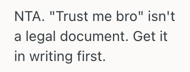 Screenshot 2025 09 15 at 10.19.32 AM Person Decided Not To Sell Their Share Of The Inheritance Yet, But Now Their Sibling Is Blaming Them For Delaying The Process