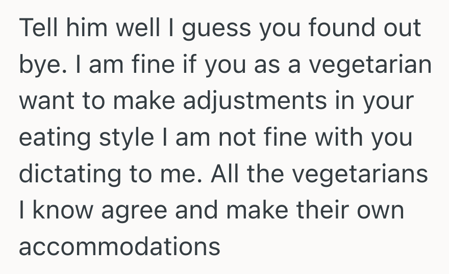 Screenshot 2025 09 15 at 7.58.08 PM Birthday Dinner Host Wanted A Steak, So She Didnt Invite Her Vegetarian Friend