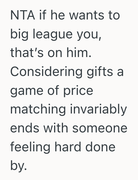 Screenshot 2025 09 15 at 8.28.30 PM Friendship Tradition Was Built On Gag Gifts, So He Felt Blindsided When His Friend Expected Something Expensive