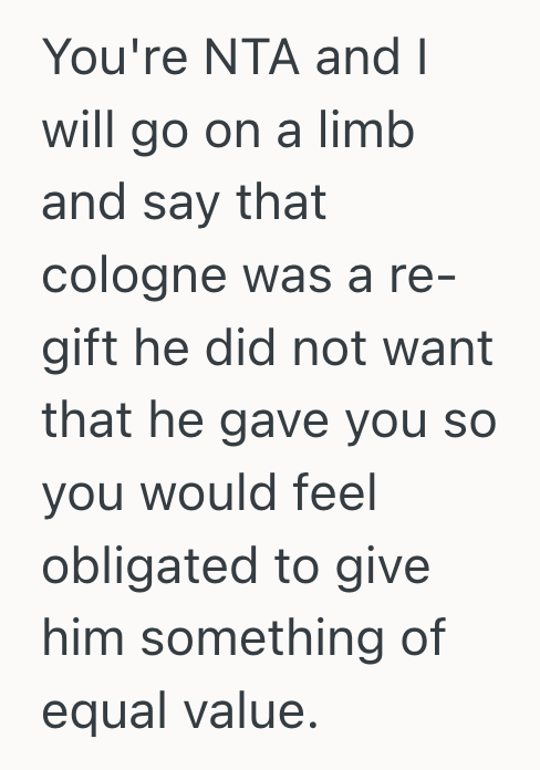 Screenshot 2025 09 15 at 8.29.05 PM Friendship Tradition Was Built On Gag Gifts, So He Felt Blindsided When His Friend Expected Something Expensive