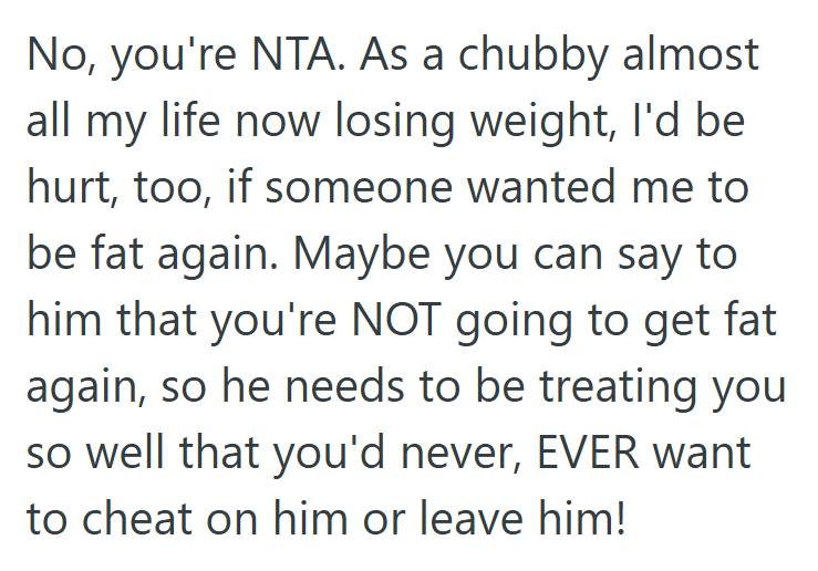Screenshot 2025 09 16 192604 Boyfriend Told His Girlfriend He Wished She Could Be Fat Again So She Would Never Leave Him, So The Girlfriend Broke Up With Him