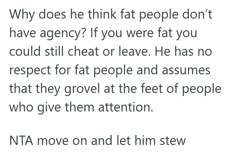 Screenshot 2025 09 16 192927 Boyfriend Told His Girlfriend He Wished She Could Be Fat Again So She Would Never Leave Him, So The Girlfriend Broke Up With Him