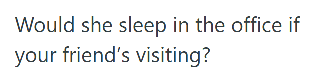 Screenshot 2025 09 16 195758 Selfish Girlfriend Wanted Her Boyfriend To Sleep In The Office While Her Friend Was Visiting, But He Told Her That He Wont Leave His Bed For Anybody