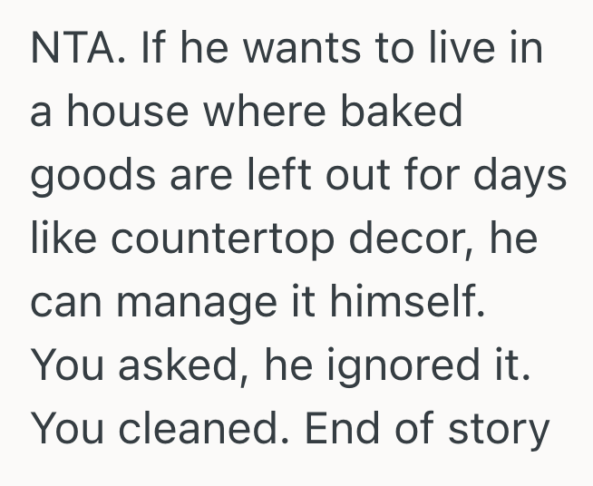 Screenshot 2025 09 16 at 1.23.40 PM Husband Never Cleans Up After Himself When He Cooks, So His Frustrated Spouse Threw Out A Pan Of Cookies That He Didnt Put Away