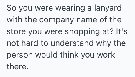 Screenshot 2025 09 16 at 12.06.52 AM Employee Was Shopping Quietly When Another Customer Approached Him And Asked For Help, So He Asked Him, What Makes You Think I Work Here?
