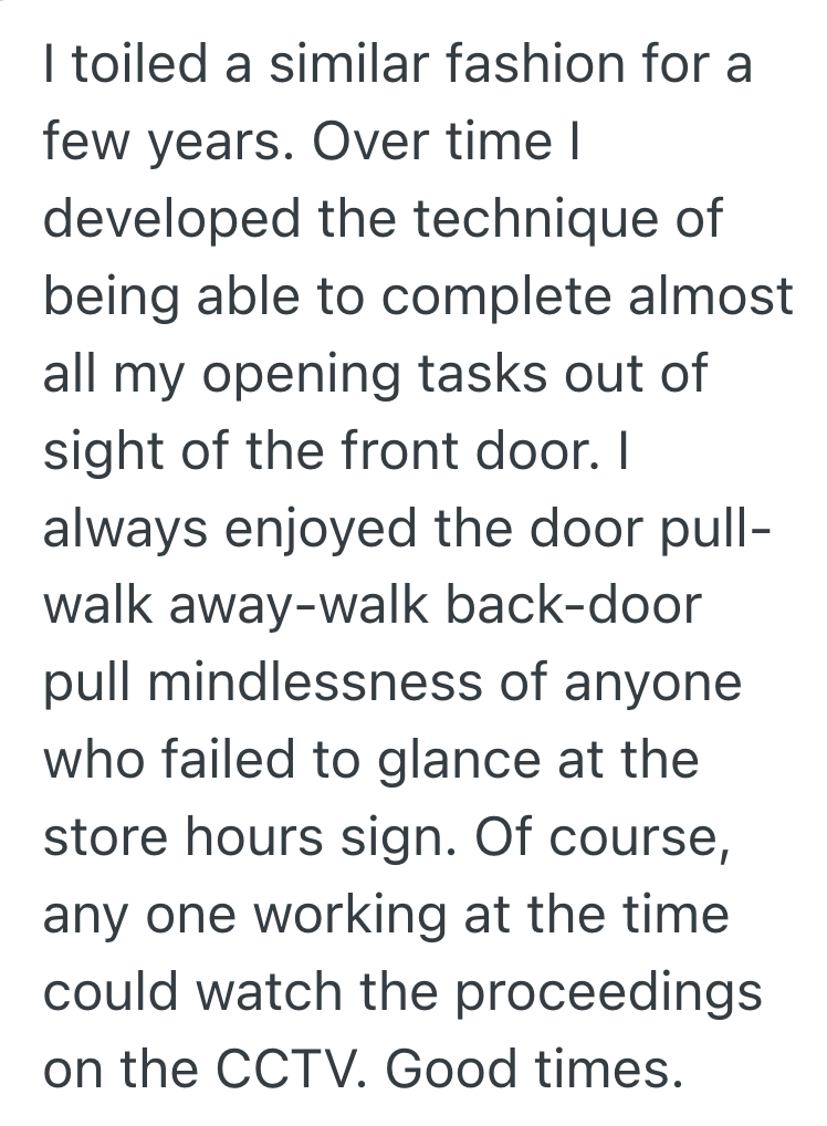 Screenshot 2025 09 16 at 2.30.38 PM Customer Wants To Enter Store Before It Is Open, But The Assistant Manager Refuses To Open The Door No Matter What