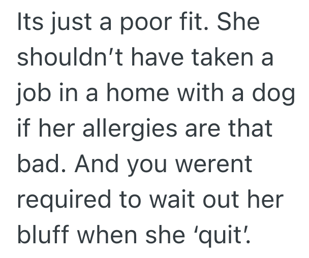 Screenshot 2025 09 16 at 5.50.47 PM Family Knew Their Nanny Was Allergic To Dogs, But They Decided To Get A New Puppy Anyway And Were Surprised When She Claimed This Was A Problem
