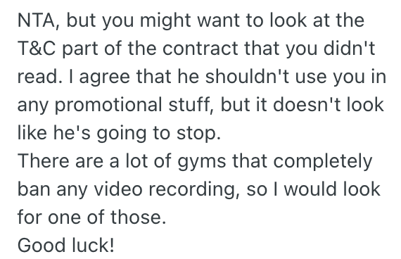Screenshot 2025 09 16 at 5.59.55 PM Avid Gym Goer Made It Clear That He Doesnt Consent To Being Photographed, But The Creepy Owner Refuses To Listen