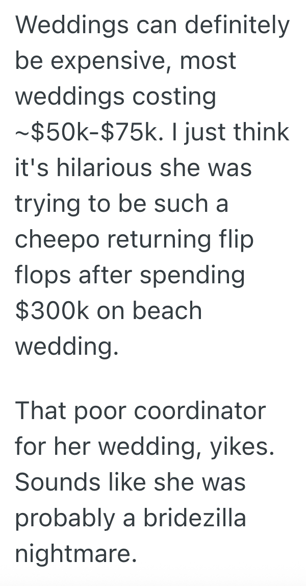 Screenshot 2025 09 17 at 10.46.36 AM Woman Wants To Return 100 Pairs Of Used Flip Flops, And Shes So Annoying That The Manager Gives In And Lets Her