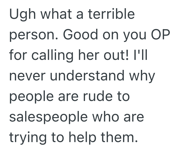 Screenshot 2025 09 17 at 11.05.15 AM Rude Customer Doesnt Think The Employee Helping Her Speaks Her Native Language, So She Says Something Really Rude And Gets Called Out On It