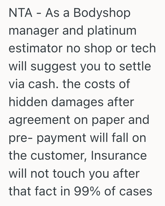 Screenshot 2025 09 17 at 3.51.12 PM Driver Faced Pressure From An Uninsured Motorist To Take A Cash Deal After A Car Accident, But They Chose To Report The Accident And Avoid Risky Shortcuts Instead