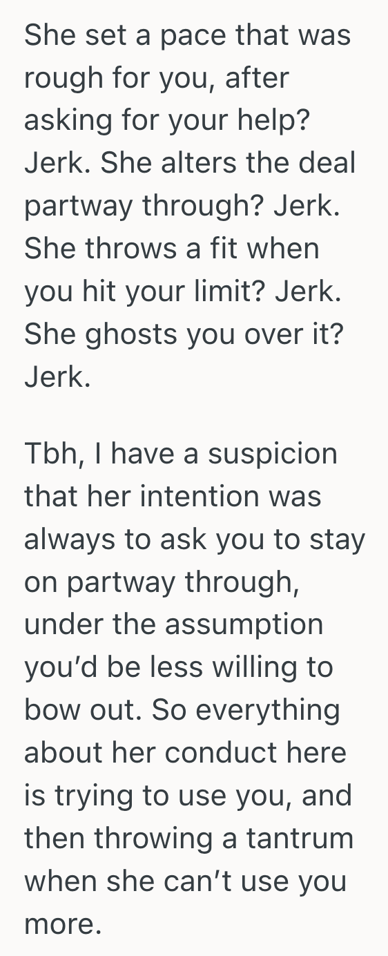 Screenshot 2025 09 18 at 7.32.42 PM Runner Agreed To Pace Her Friend For Nine Miles, But When Her Friend Pushed Her To Run Eighteen Instead, It Soured The Whole Afternoon — And Friendship