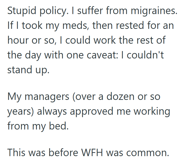Screenshot 2025 09 19 155127 Manager Refused To Let Sick Employee Work From Home, So The Employee Took The Day Off And Refused To Do Any Work