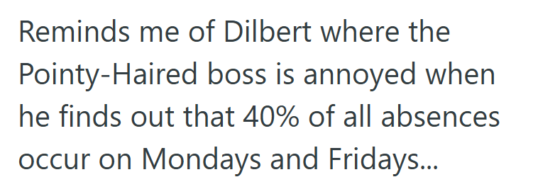 Screenshot 2025 09 19 161330 Company Refused To Accept Their Employees Request For Vacation Time Over The Holidays, So The Employee Took Personal Days Instead