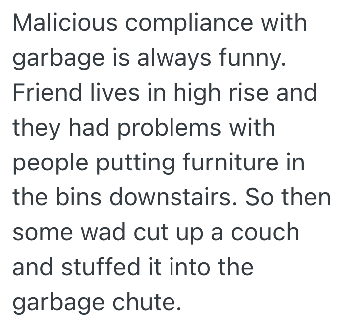 Screenshot 2025 09 19 at 10.26.44 AM Annoying Neighbors Alert Township About Homeowners Trash In The Carport, So The Homeowner Makes The Trash Removal Take As Long As Possible
