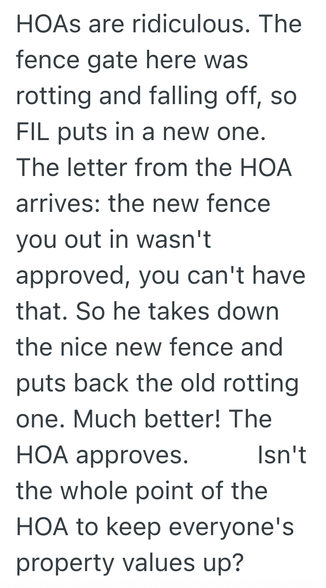 Screenshot 2025 09 19 at 11.56.30 AM HOA Complains That A Homeowners Fence Is Too Tall, So He Looks At Their Handbook To Find A Clever Workaround