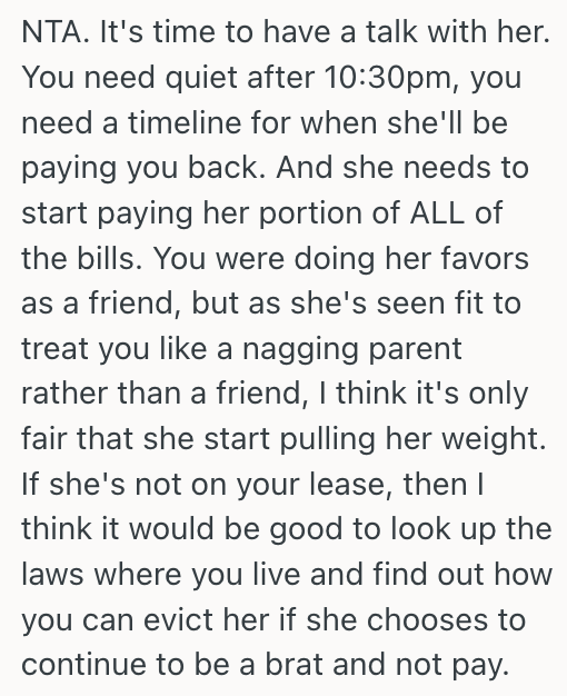 Screenshot 2025 09 19 at 12.37.18 Kind Friend Is Used To Her Roommate Taking Advantage Of Her, But Now That Shes Sick And Her Friend Is Keeping Her Awake, Shes Finally Had Enough