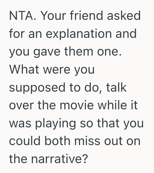 Screenshot 2025 09 19 at 2.09.03 PM Movie Watcher Thought They Were Helping Their Confused Friend By Explaining The Plot, But Then Their Friend Blamed Them For Ruining The Whole Thing