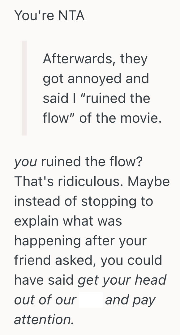 Screenshot 2025 09 19 at 2.10.50 PM Movie Watcher Thought They Were Helping Their Confused Friend By Explaining The Plot, But Then Their Friend Blamed Them For Ruining The Whole Thing