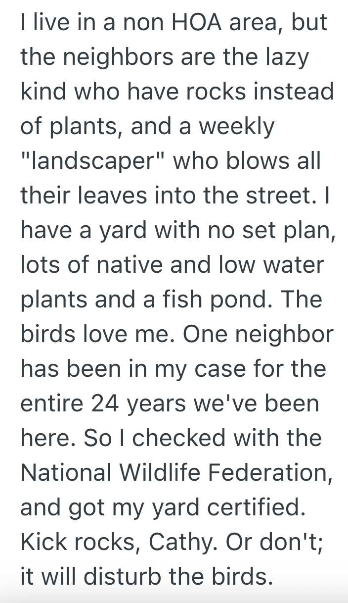 Screenshot 2025 09 19 at 3.30.31 PM New Neighbors Complain To City About The Neighborhoods Landscaping, So Half The Homeowners Apply To Become A Wildlife Habitat