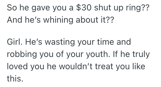 Screenshot 2025 09 19 at 5.37.06 PM Her Boyfriend Finally Bought Her A Ring, But Now His Expectations Are Rapidly Changing