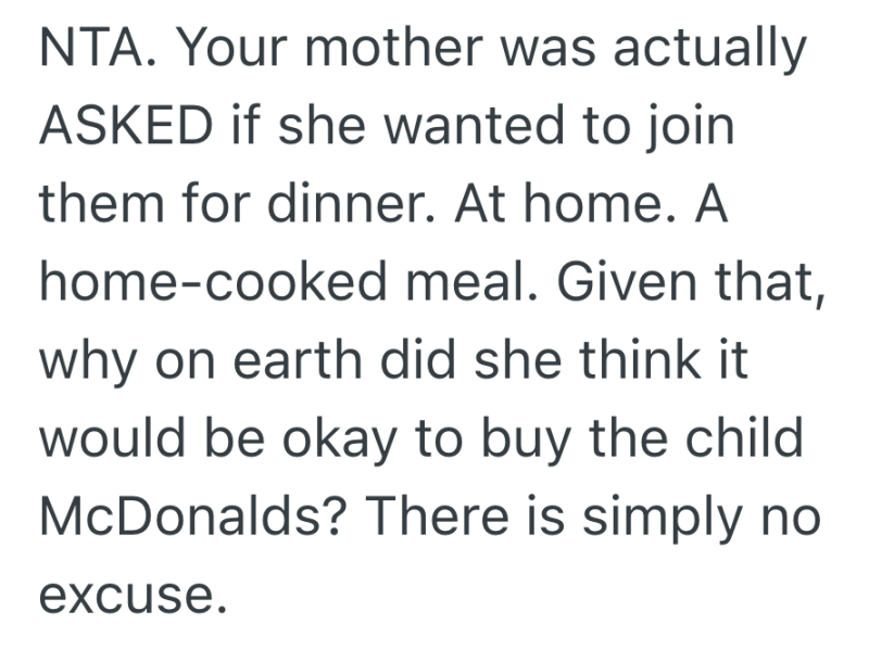 Screenshot 2025 09 19 at 6.34.35 AM e1758278124703 Mother Asks Her Mom To Not Buy McDonald’s For Her Toddler Without Permission, But Grandma Says The Request Was Mean And Controlling