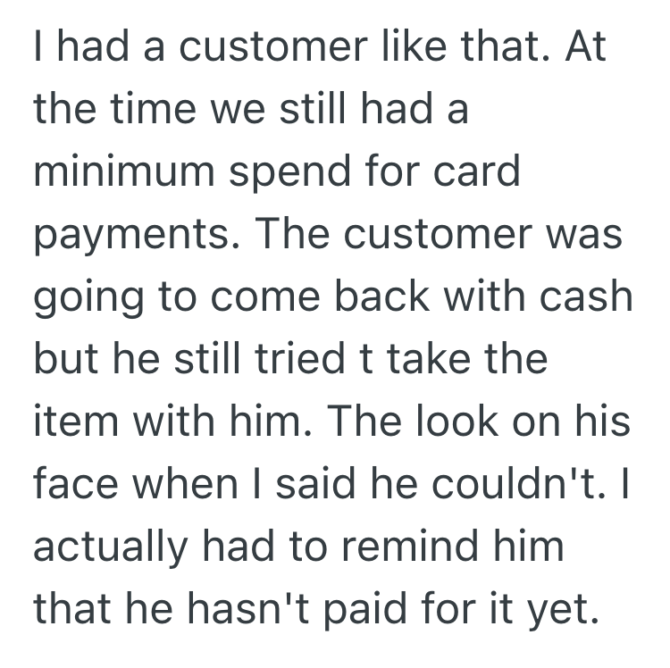 Screenshot 2025 09 20 at 1.34.15 PM Employee Was Being Cautious About Shoplifters, So She Refused To Let A Customer Go Out To The Parking Area With Her Cart Full Of Unpaid Groceries