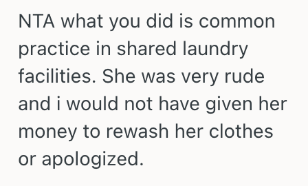 Screenshot 2025 09 20 at 10.48.34 AM Tenant Decided To Move His Neighbors Laundry From The Dryer To The Folding Table, But The Neighbor Was Furious When She Found Out