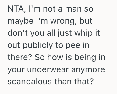 Screenshot 2025 09 21 at 11.59.42 AM Man Took Off His Shorts To Dry Them In A Train Station Bathroom, But An Older Man Approached Him And Told Him His Actions Were Inappropriate