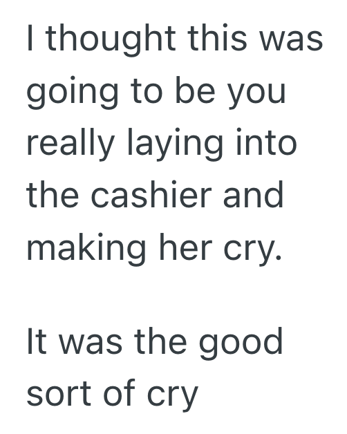 Screenshot 2025 09 21 at 4.51.05 PM Customer Thanked A Cashier For A Simple Favor, So They Broke Down And Revealed How Badly Another Shopper Had Treated Her