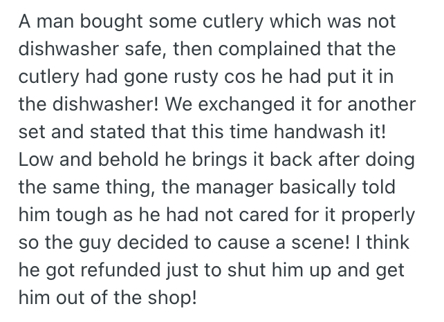 Screenshot 2025 09 21 at 7.41.57 PM Employee Refused To Accept A Return Request When The Shoes Were Obviously Used, But Entitled Customer Continued To Rant And Yell Until A Manager Came Over