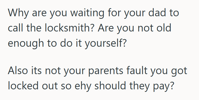 Screenshot 2025 09 23 141105 Nephew Mistakenly Locked His Uncles Bedroom Door, So The Uncle Got Really Mad And Asked His Dad To Pay For The Locksmith