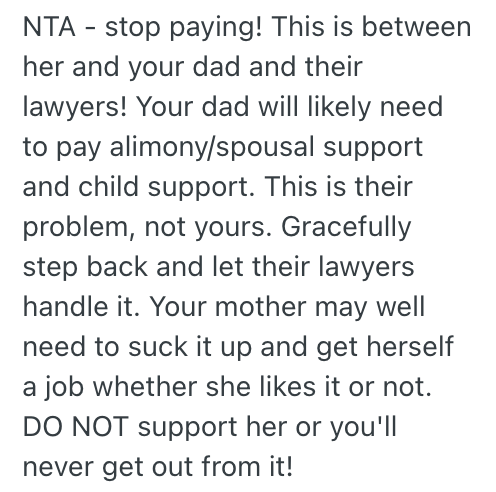 Screenshot 2025 09 23 at 2.13.20 PM Middle Aged Woman Is Getting Divorced, But Instead Of Getting A Job, She Wants Her Adult Child To Pay For Everything