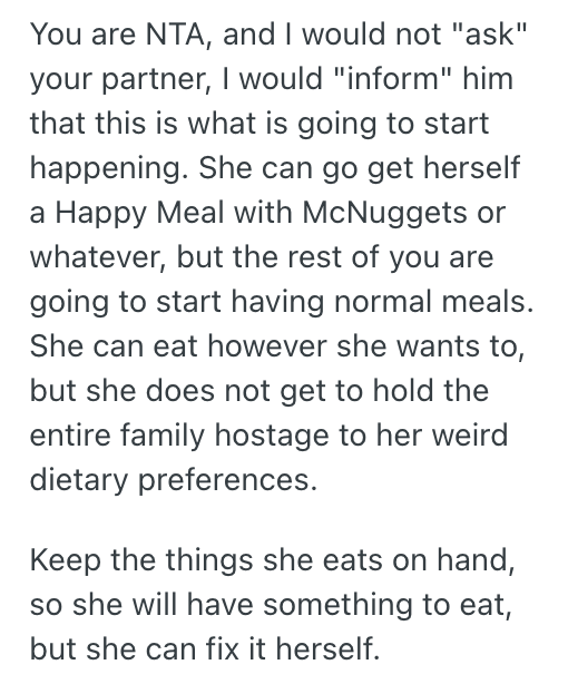 Screenshot 2025 09 23 at 5.17.49 PM Stepmom Was Tired Of Cooking The Same Meals For Her Picky Eater Stepdaughter, So Shes Thinking About Telling Her To Handle Her Own Food