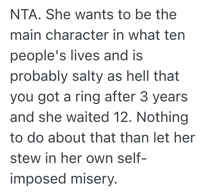 Screenshot 2025 09 23 at 6.59.38 AM Bride To Be Gets Engaged On Her Anniversary, But Her Sister Says She Stole The Spotlight After Asking For The Year To Be “All About Her”