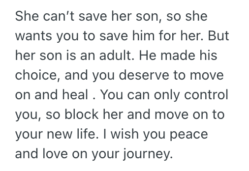 Screenshot 2025 09 23 at 7.19.23 PM Her Mother In Law Still Contacts Her Despite Being Divorced From Her Ex Husband, So Shes Thinking About Blocking Her On All Platforms