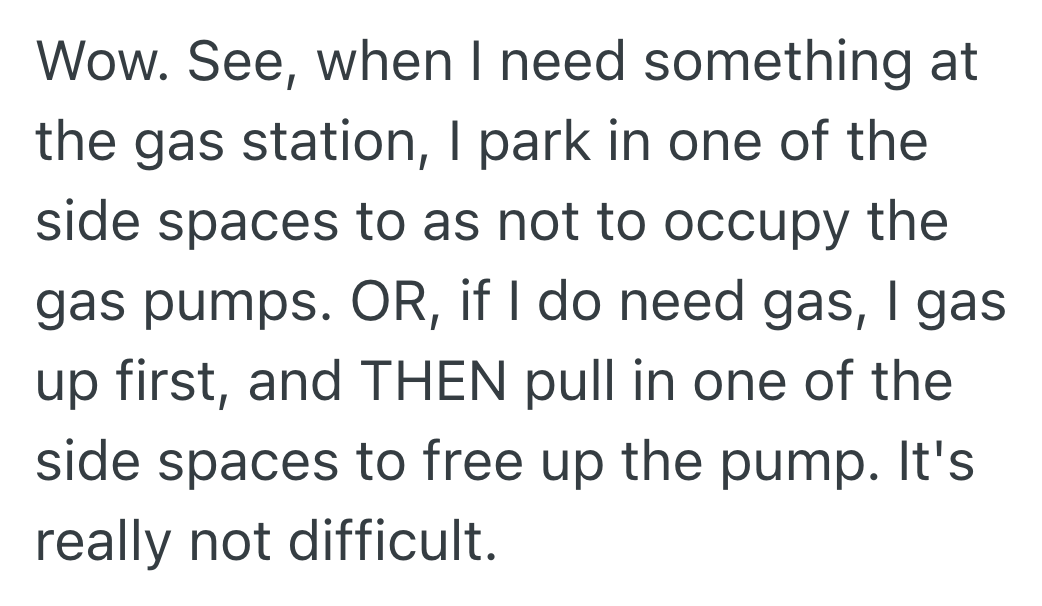Screenshot 2025 09 23 at 8.54.02 AM Gas Station Customer Wants To Go In The Store While His Car Is At The Pump, And Now Hes Giving The Worker Attitude When He Refuses