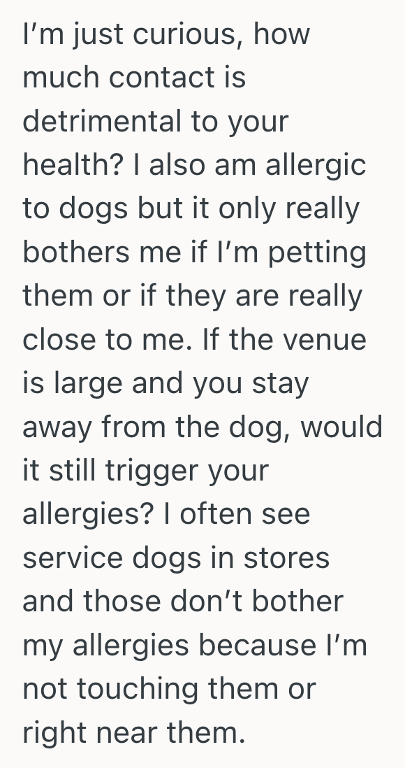 Screenshot 2025 09 24 at 10.56.15 AM Bride Insisted Her Dog Be Part Of Her Wedding Ceremony, But Her Allergic Brother In Law Was Forced To Choose Between Family And His Health